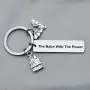 G-Ahora Labyrinth Movie Inspired Keychain The Babe with The Power Labyrinth Fans Gifts(Baby with Power)