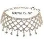 Sethain Boho Rhinestone Choker Necklace Gold Sparkly Pendant Chain Night Club Short Necklaces Jewelry for Women and Girls Sethain Boho Rhinestone Choker Necklace Gold Sparkly Pendant Chain Night Club Short Necklaces Jewelry for Women and Girls