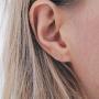 Pack of 6 Pairs 14K Gold Filled Polished Ball Stud Earrings Set, 20G Tiny Cartilage Piercing Earrring | Safe for Sensitive Ear