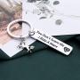 FAADBUK Horse Lover Gift Horseback Riding Keychain Horse Owner Gift You Dont Scare Me I Ride A Mare Jewelry Equestrian Gift
