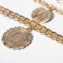 CIBIRICH Chunky Necklaces for women Punk Chain Gold Statement Collar Necklace