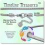 Timeline Treasures European Charm Bracelet for Women and Girls Bead Charms, Stainless Steel Snake Chain, Extender