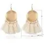 Stamping Tassel Earrings Bohemian Tassle Drop Earrings Hanging Fashion Jewelry for Women