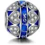 NINAQUEEN Love Heart Beads Charm for Pandora Bracelet Blue Enamel charms 925 Sterling Silver Heart Shape Beads Charms Birthday Jewelry Gifts for Wife Girlfriend Women Girls NINAQUEEN Love Heart Beads Charm for Pandora Bracelet Blue Enamel charms 925 Sterling Silver Heart Shape Beads Charms Birthday Jewelry Gifts for Wife Girlfriend Women Girls