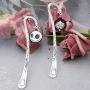 WSNANG Jack and Sally Nightmare Before Christmas Necklace Halloween Jewelry Romantic Gift