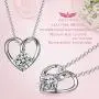 ANGEL NINA Gifts for Women Valentines Day 925 Sterling Silver Cupid Arrow Heart Pendant Necklace with Cubic Zirconia Jewelry for Women Girls Gifts for Her with Gifts Box ANGEL NINA Gifts for Women Valentines Day 925 Sterling Silver Cupid Arrow Heart Pendant Necklace with Cubic Zirconia Jewelry for Women Girls Gifts for Her with Gifts Box
