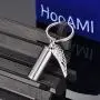 HooAMI Angel Wing Charm Memorial Urn Necklace/Keychain Cremation Jewelry for Ashes Keepsake Pendant HooAMI Angel Wing Charm Memorial Urn Necklace/Keychain Cremation Jewelry for Ashes Keepsake Pendant