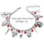 Bifriend Halloween Bracelet Horror Charm Bracelet - Chaki Horror Movie Child Halloween Jewelry for Women