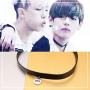 nemoyard Custom BTS Merchandise Choker Necklace with Gift Box for Women Girls
