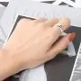 KOEDLN Faith Cross Ring Open Adjustable Inspirational Lucky Ring for Women Men Jewelry