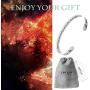 RENYILIN Creative Cuff Bracelet, Zodiac Bracelet, Inspirational Stainless Steel Bracelet for Men and Women