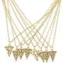 Lux Accessories BFF Best Friends Forever Pizza Pie Slice Necklace Set (8PC) Lux Accessories BFF Best Friends Forever Pizza Pie Slice Necklace Set (8PC)