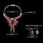 EVER FAITH Austrian Crystal CZ Enamel 2 Phoenix Bird Animal Lover Necklace Earrings Set
