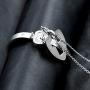 Uloveido Shield Key Pendant Necklace and Lock Bracelet for Girls Boys Couple Necklace Bracelet Set for Men and Women Anniversary Birthday Gift, You Hold the Key to My Heart Y473/Y474