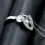 Uloveido Shield Key Pendant Necklace and Lock Bracelet for Girls Boys Couple Necklace Bracelet Set for Men and Women Anniversary Birthday Gift, You Hold the Key to My Heart Y473/Y474