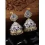 Aheli Tribal Muse Collection Antique Oxidized Indian Jhumki Earrings for Women Wedding Traditional Ethnic Fashion Jewelry Aheli Tribal Muse Collection Antique Oxidized Indian Jhumki Earrings for Women Wedding Traditional Ethnic Fashion Jewelry