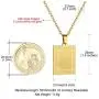 GOLDCHIC JEWELRY Unisex Allah Necklace Haram, 18K Gold Plated/Platinum Plated Iced Out/Oval/Square Mashallah Allah Arabic Islamic Muslim Jewelry with Gift Box GOLDCHIC JEWELRY Unisex Allah Necklace Haram, 18K Gold Plated/Platinum Plated Iced Out/Oval/Square Mashallah Allah Arabic Islamic Muslim Jewelry with Gift Box