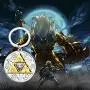 The Legend of Zelda Pendant Necklace Zelda Triforce Keychain Legend of Zelda Jewelry Gifts for Zelda Lovers (Zelda Keychain) The Legend of Zelda Pendant Necklace Zelda Triforce Keychain Legend of Zelda Jewelry Gifts for Zelda Lovers (Zelda Keychain)