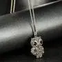 NEOGLORY Jewelry Full of Rhinestone Owl Long Chain Pendant Necklace 2 Colors with Jewelry Box NEOGLORY Jewelry Full of Rhinestone Owl Long Chain Pendant Necklace 2 Colors with Jewelry Box