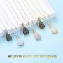 mingkejw Cremation Jewelry for Ashes Tree of Life Memorial Lockets Teardrop Pendant Urn Ashes Holder Necklace Stainless Steel Keepsake