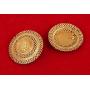Touchstone''Tribal Bohemian Chic'' Indian Bollywood artistic fringes motif designer jewelry earrings for women
