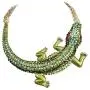 BriLove Womens Gothic Stylish Crystal Crocodile Statement Necklace BriLove Womens Gothic Stylish Crystal Crocodile Statement Necklace