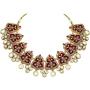 Aheli Fancy Indian Wedding Wear Enamel Necklace Earrings Set Ethnic Traditional Fashion Jewelry for Women