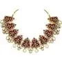 Aheli Fancy Indian Wedding Wear Enamel Necklace Earrings Set Ethnic Traditional Fashion Jewelry for Women