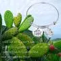 AKTAP Saguaro Cactus Bracelet for Women I Will Not Be Another Flower Picked for My Beauty and Left to Die Cacti Charms Bracelet