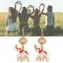 WSNANG Delta Sigma Theta Inspired Greek Greece Sorority Gift Red Elephant Earrings Finer 1913 Greek Sorority Earrings Sisterhood Gift WSNANG Delta Sigma Theta Inspired Greek Greece Sorority Gift Red Elephant Earrings Finer 1913 Greek Sorority Earrings Sisterhood Gift