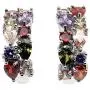 Multi Gemstone Earring Amethyst Garnet Morganite Peridot Promise Wedding Party Earrings Multi Gemstone Earring Amethyst Garnet Morganite Peridot Promise Wedding Party Earrings
