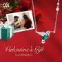 CDE Valentines Day Necklace Gifts for Women Hummingbird Necklaces S925 Sterling Silver Necklaces for Women Embellished with Crystals from Austria Valentines Jewelry Gifts for Women Animal Necklace for Girlfriend Mom