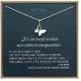 EFYTAL Condolence Gifts, 925 Sterling Silver Butterfly Necklace in Remembrance of Pet, Sympathy Gift for Passing of Dog or Cat, Condolences Jewelry for Her