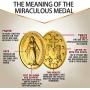 U7 Virgin Mary Necklace & Chain 22'' 18K Gold Plated Women/Men Christian Jewelry Cross Miraculous Medal Pendant Necklace, with Free Engraving Service