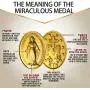 U7 Virgin Mary Necklace & Chain 22'' 18K Gold Plated Women/Men Christian Jewelry Cross Miraculous Medal Pendant Necklace, with Free Engraving Service