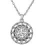 Dawapara Ancient Nordic Odin Valkyrie Symbol Viking Amulet Norse Scandinavian Ethnic Pendant Necklace Jewelry