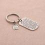 FUSTMW Housewarming Gift New Home Keychain Gift for New Homeowner Jewelry Moving in Gift House Keyring First Home Gift Realtor Closing Gifts