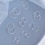 Small Silver Hoop Earring for Women/Men 925 Sterling Silver Hypoallergenic Dainty Thin Cartilage Earring Round Circle Earrings