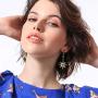 HMOOY Moon and Star Earrings, Bohemian Asymmetrical Sun Moon Star Dangle Earrings Fashion Long Drop Dangle Stud Earrings Punk Jewelry for Women Girls