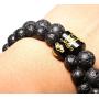 DMtse 2X Tibetan Buddhist Om Mani Padme Hum Power and Success Earth Volcanic Lava Buddha Bracelet for Mens Womens and Yogis DMtse 2X Tibetan Buddhist Om Mani Padme Hum Power and Success Earth Volcanic Lava Buddha Bracelet for Mens Womens and Yogis