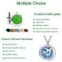 JAOYU Diffuser Necklace for Women Essential Oil Diffuser Aromatherapy Pendant Stainless Steel Necklaces Animal Jewelry Gifts JAOYU Diffuser Necklace for Women Essential Oil Diffuser Aromatherapy Pendant Stainless Steel Necklaces Animal Jewelry Gifts