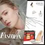 Kemstone Fashion Rose Gold/Silver Long Tassel Earrings for Women Kemstone Fashion Rose Gold/Silver Long Tassel Earrings for Women