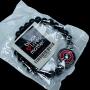 Black Lives Matter Bracelet - BLM Anti-Racism BLM Movement Bracelets Awareness Support Wristband Bracelets (Red)