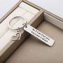 CENWA Wedding Gift Engagement Announcement Gift So I Can Kiss You Anytime I Want Keychain Engagement Jewelry Bridal Shower Gift Housewarming Gift