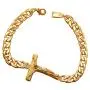 U7 Crucifix Bracelets Men 6mm Beaded Chain or 7mm Cuban Chain Vintage Crucifix Cross Charm Link Bracelet, Customized Text Engravable U7 Crucifix Bracelets Men 6mm Beaded Chain or 7mm Cuban Chain Vintage Crucifix Cross Charm Link Bracelet, Customized Text Engravable