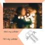 EIGSO Hes My Lobster Shes My Lobster Couple Keychain TV Show Gift Wedding Gift for Couples Friends Lobster Lover Gift