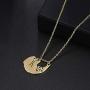 Q﹠YFH Sloth Necklace Gifts Silver Cute Animal Pendant Necklace Gift for Women Teen Girls
