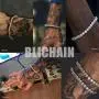 BLICHAIN Tennis Chain Necklace Bracelet 18K Gold Silver Bling Bling Luxury Iced Out Chain 4MM with Cubic Zirconia Stones Hip Hop Jewelry for Men and Women 7inches to 24inches BLICHAIN Tennis Chain Necklace Bracelet 18K Gold Silver Bling Bling Luxury Iced Out Chain 4MM with Cubic Zirconia Stones Hip Hop Jewelry for Men and Women 7inches to 24inches