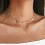 Star Necklace Choker for Women Cute Bead Necklace for Teen Girl Star Choker Necklace Star Necklace Choker for Women Cute Bead Necklace for Teen Girl Star Choker Necklace