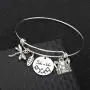 KUIYAI Take A Hike Bracelet Hiking Charm Bracelet Nature Outdoor Gift for Hiker Mountain Jewelry KUIYAI Take A Hike Bracelet Hiking Charm Bracelet Nature Outdoor Gift for Hiker Mountain Jewelry